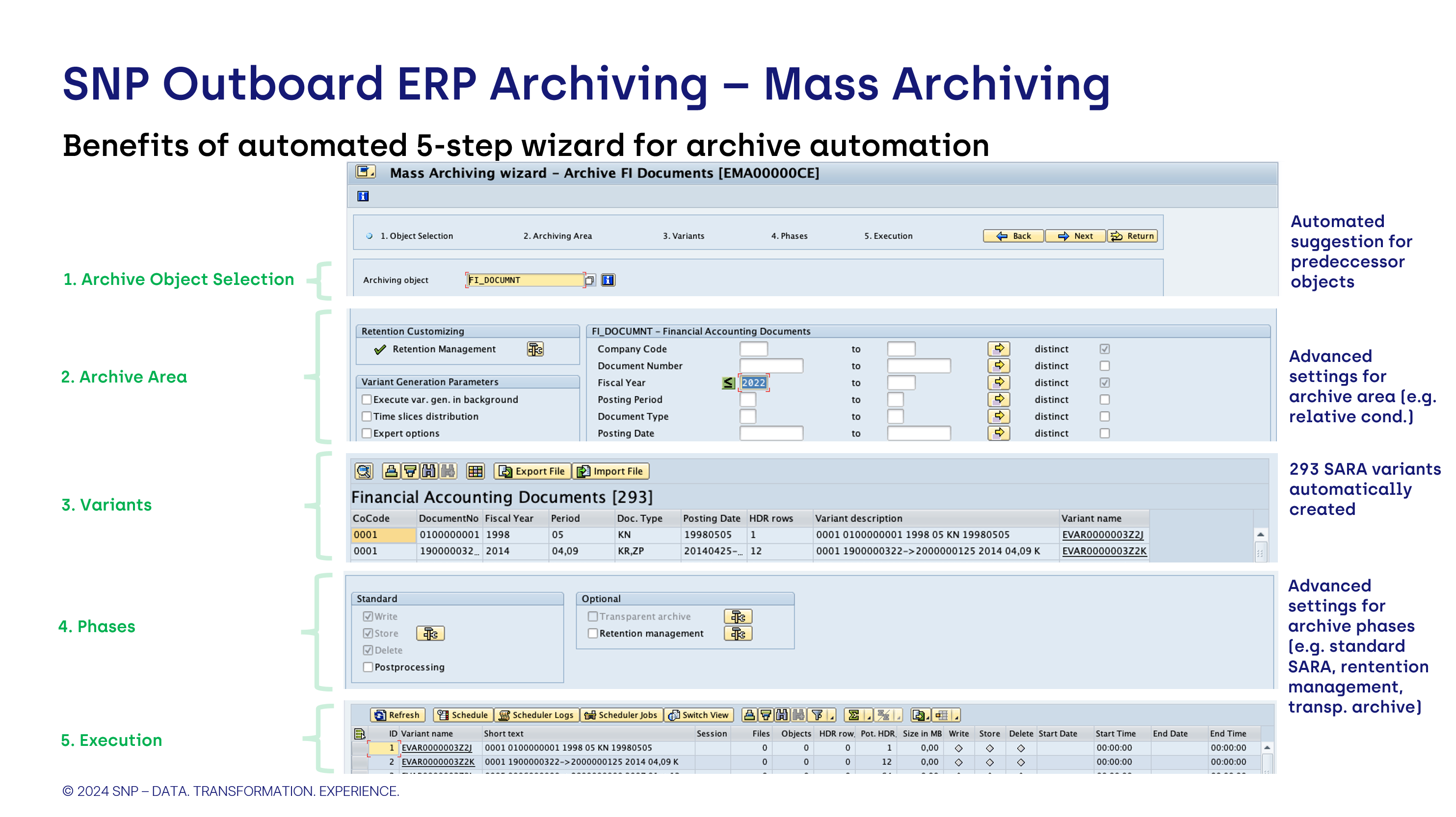 SNP Group | Five tips to maximize SAP archiving potential